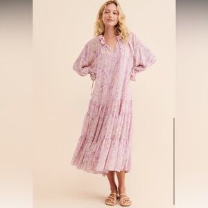 Free People Feeling Groovy Midi Dress